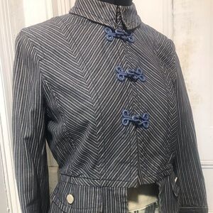 Marc Jacobs Striped Frog Jacket